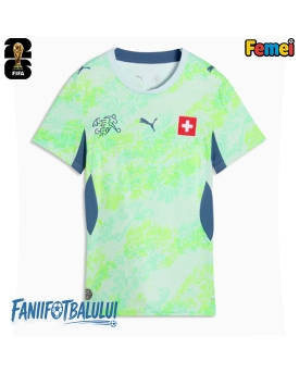 Elveția Echipament de Fotbal Replică Mondial 2026 Femei Deplasare